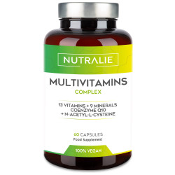 Nutralie Multivitaminas Complex 29 Activos Fatiga 60 Cápsulas