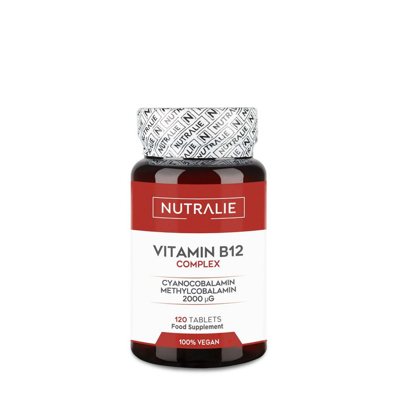 Nutralie Vitamina B12 Complex 2000 Mcg Cansancio 120 Comprimidos