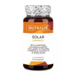 Nutralie Solar Complex Con Colágeno Bronceador Y Protector 30 Cápsulas