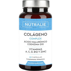 Nutralie Colágeno Complex Hidrolizado Con Ácido Hialurónico 60 Cápsulas