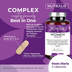 Nutralie Women Complex Con Q10 Actividad Hormonal 90 Cápsulas