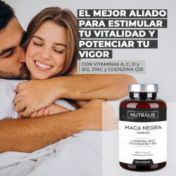 Nutralie Maca Negra Andina Complex 24.000Mg Con B6 Y B12 120 Cápsulas