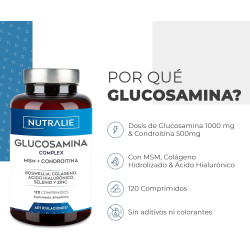 Nutralie Glucosamina Condroitina Complex Articulaciones 120 Comprimidos