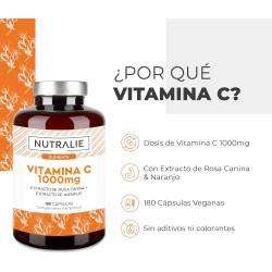 Nutralie Vitamina C 1000 mg Rosa Canina