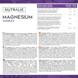 Nutralie Magnesio Complex Bisglicinato Y Citrato 120 Cápsulas