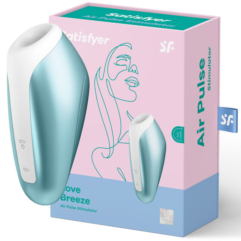 Satisfyer Succionador Love Breeze Ice Blue