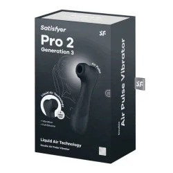 Satisfyer Pro 2 Generación 3 Liquid Air Technology - Negro