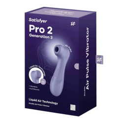 Satisfyer Pro 2 Generación 3 Liquid Air Technology - Lila