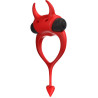 Adrien Lastic Anillo Vibrador Devol Cockring Rojo