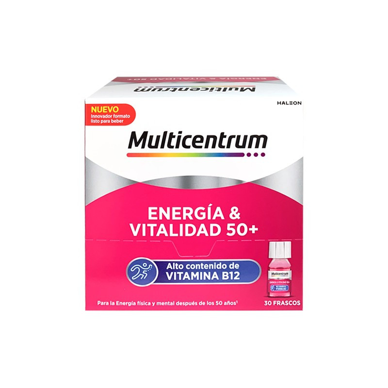 Multicentrum Energía Y Vitalidad 50+ 30 Frascos