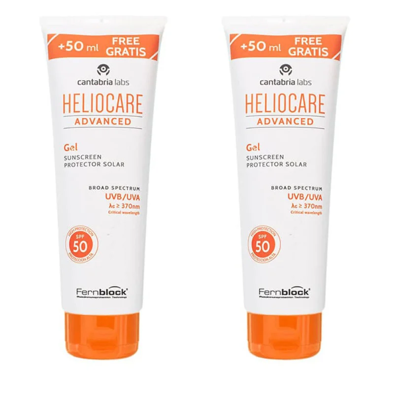 Heliocare Advanced Gel Spf 50 250 ml + 250 ml Duplo Promocion Heliocare Advanced Gel Spf 50 250 ml + 250 ml Duplo Promocion