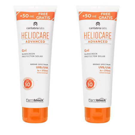 Heliocare Advanced Gel Spf 50 250 ml + 250 ml Duplo Promocion