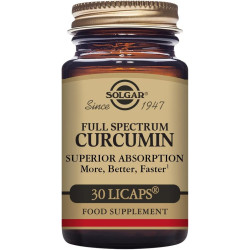 Solgar Full Spectrum Curcuma 30 Capsulas