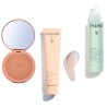 Caudalie Maquillaje Clean Vinocrush Polvos 8.5 g + Crema con Color Tono 1 30ml + Aceite Limpiador 75ml