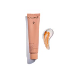 Caudalie Maquillaje Clean Vinocrush Polvos 8.5 g + Crema con Color Tono 4 30ml+ Aceite Limpiador 75ml
