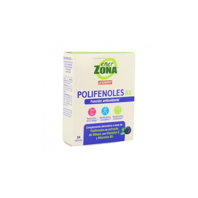 Enerzona Polifenoles Rx 24 capsulas Enerzona Polifenoles Rx 24 capsulas
