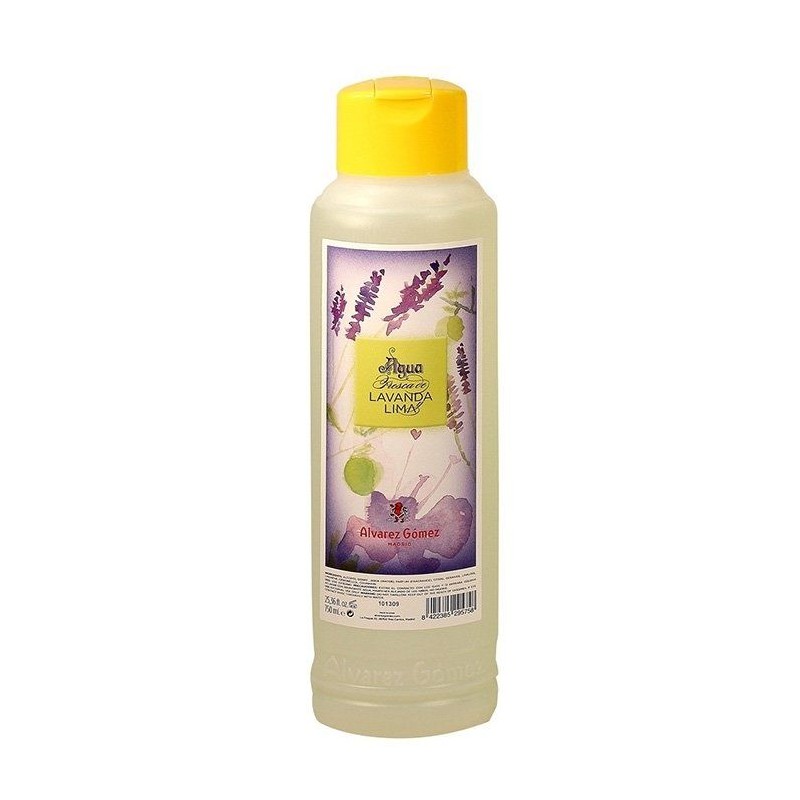 Alvarez Gomez Agua Fresca Lavanda Lima 750 ml Alvarez Gomez Agua Fresca Lavanda Lima 750 ml