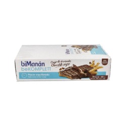 Bimanan Bekomplett Snack Sin Gluten Chocolate Negro 20 Barritas