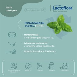 Lactoflora Salud Bucodental Menta 30 Comprimidos