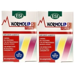 Normolip 5 Forte 36 Comprimidos + 36 Comprimidos Duplo Promocion
