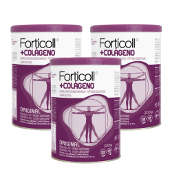 Forticoll Colageno Bioactivo 300g No Bio Triplo Promocion