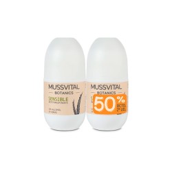 Mussvital Botanics Desodorante Sensible 75ml + 75ml Duplo Promoción