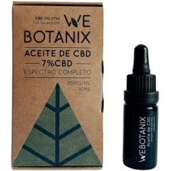 WeBotanix Aceite cbd 7% BIO 10ml