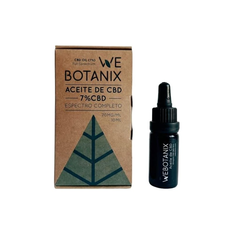 WeBotanix Aceite cbd 7% BIO 10ml