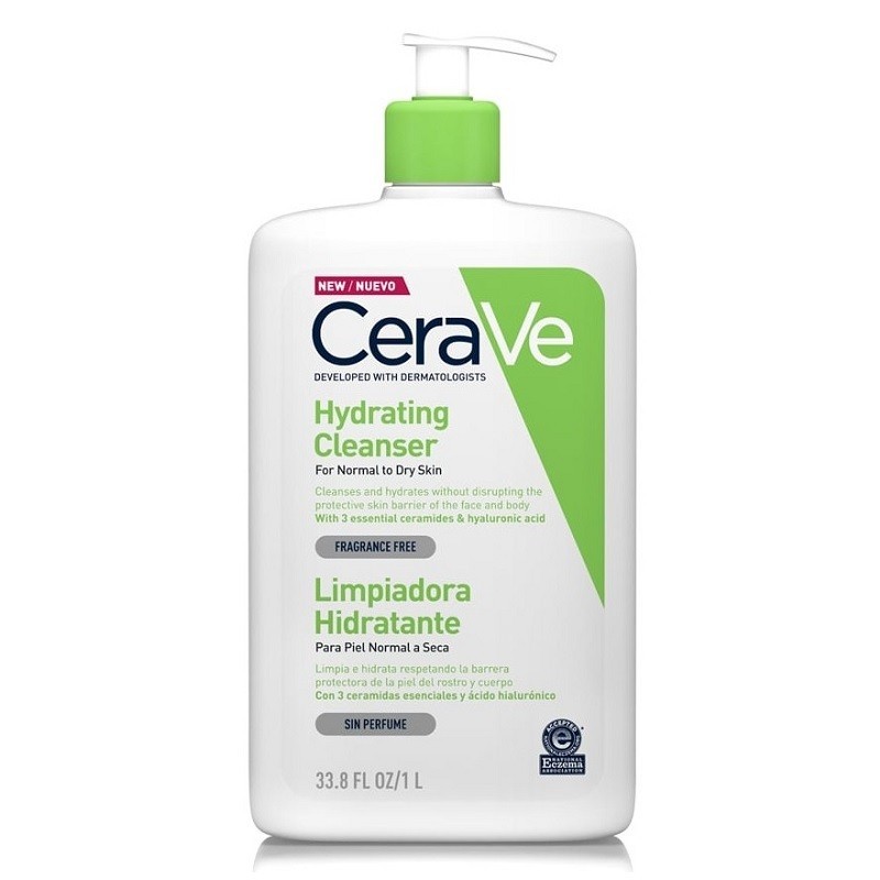 Cerave Limpiadora Hidratante Piel Normal a Seca 1000ml