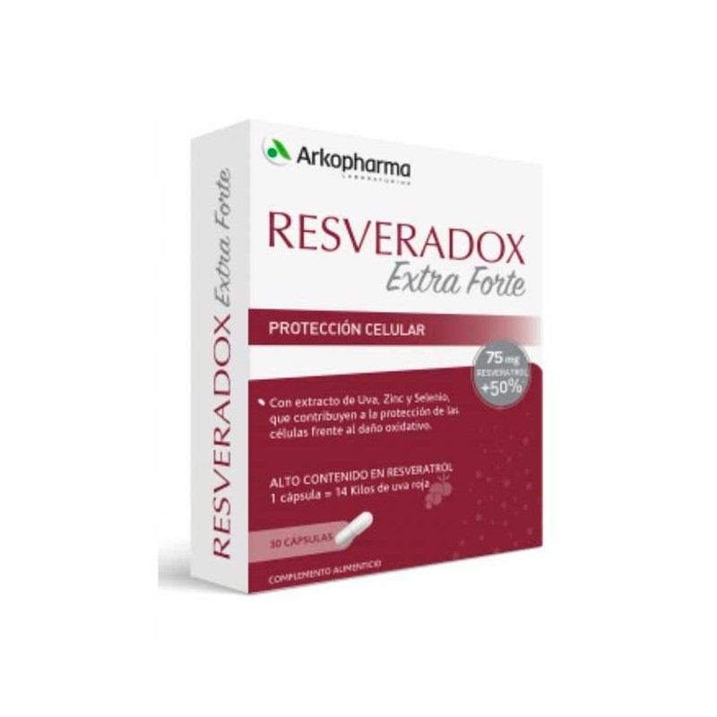Resveradox Extraforte 30 Cápsulas Arkopharma
