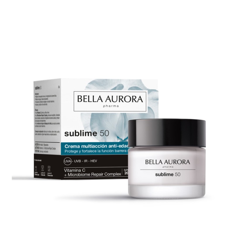 Bella Aurora Sublime 50 Día Crema Multi Acción Anti Edad 50Ml Bella Aurora Sublime 50 Día Crema Multi Acción Anti Edad 50Ml