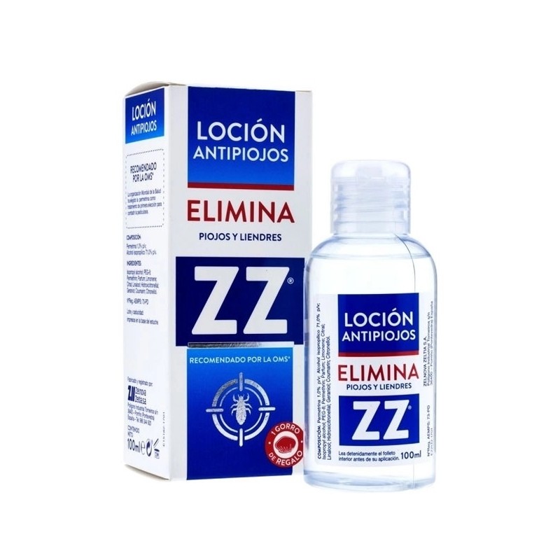 Zz Locion Antipiojos 100Ml Zz Locion Antipiojos 100Ml