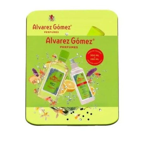 Alvarez Gómez Lata Agua De Colonia Concentrada Lima 300 Ml + Emulsión 280 Ml