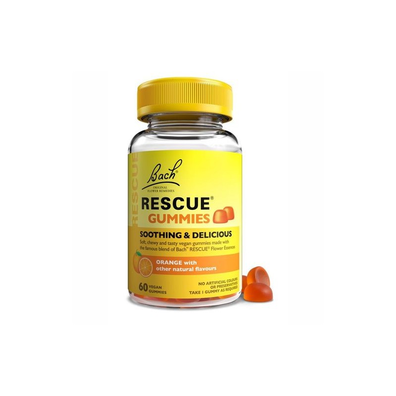 Bach Rescue Gummies 60 Gominolas Naranja Bach Rescue Gummies 60 Gominolas Naranja