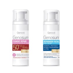 Genosun Pack Pigment Repair Facial SPF50+ 50ml + Reparador Post solar 50ml