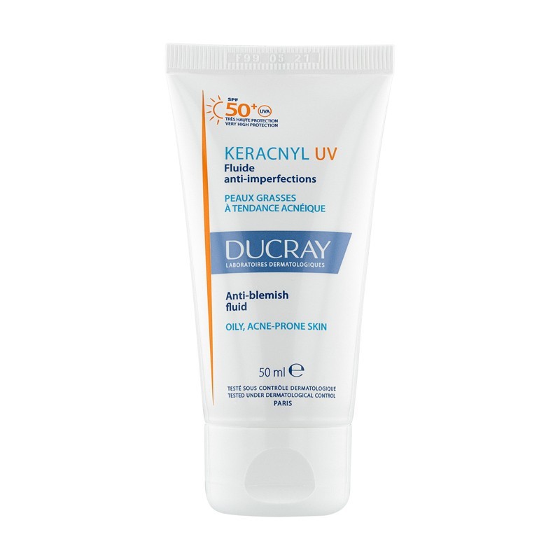 Ducray Keracnyl Uv Fluido Antimperfecciones 50 ml