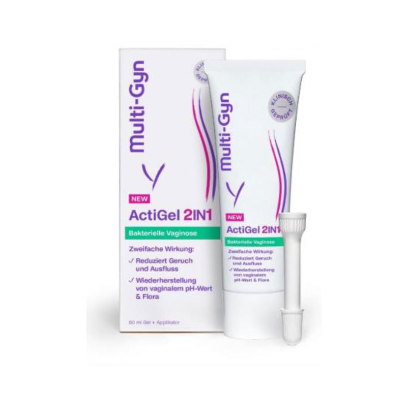 Multi Gyn Actigel 2 en 1 con aplicador 50ml