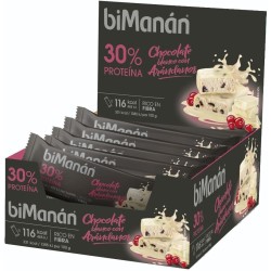 Bimanan Befit Barrita Chocolate Blanco Con Arandanos 20 Unidades Expositor