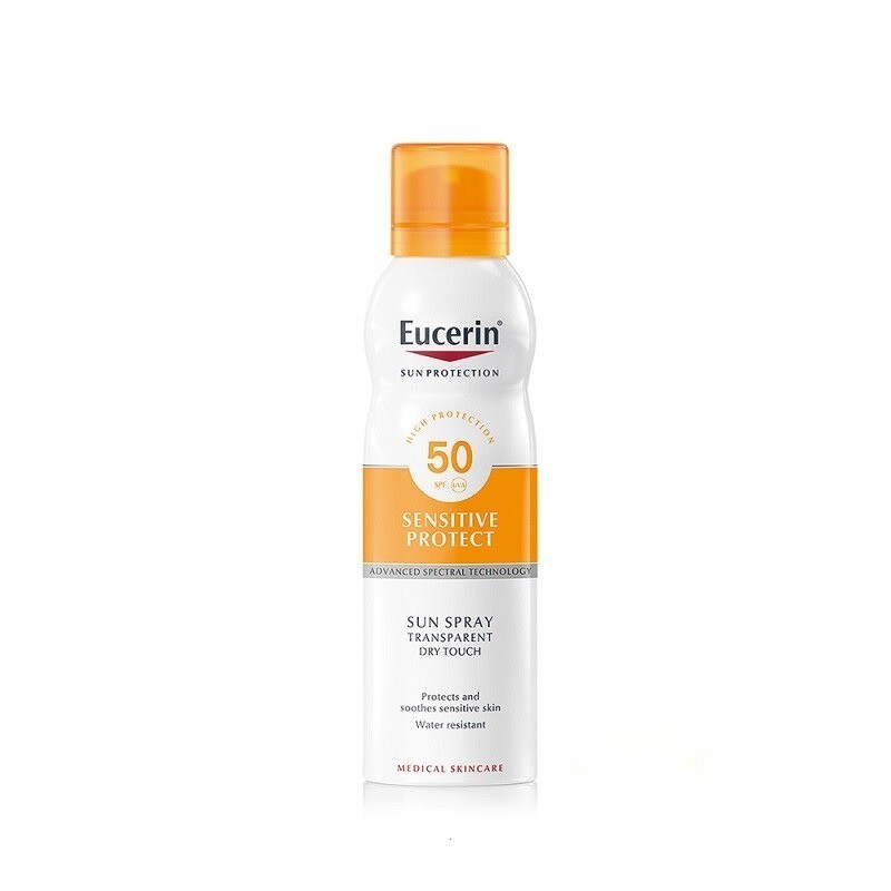 Eucerin Sun Spray Solar Transparente Toque Seco SPF50 200ml