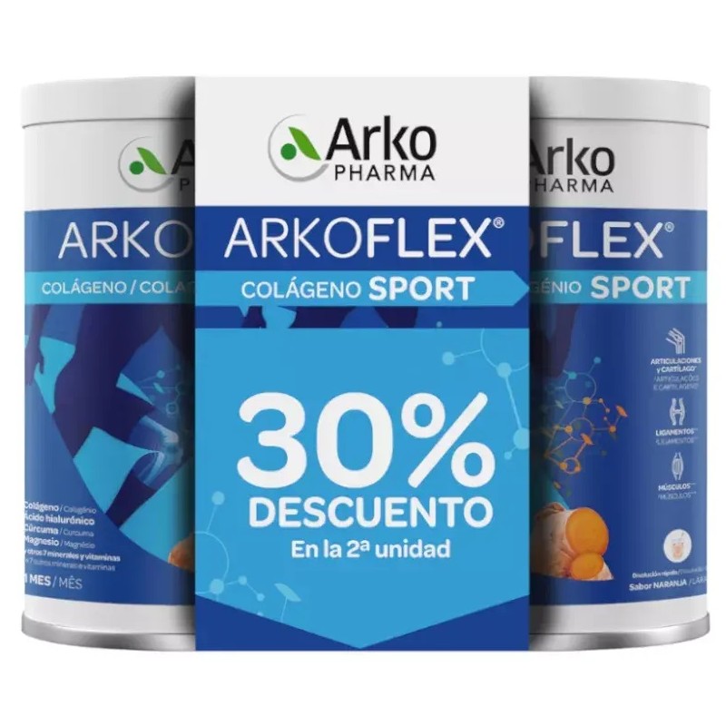 Arkoflex Dolexpert Colageno Sport Naranja 390g + 390g Duplo Promocion