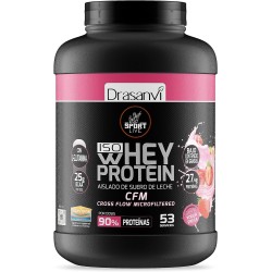 Whey Protein Aislado Yogur Fresa 1.6kg Sport Live Drasanvi