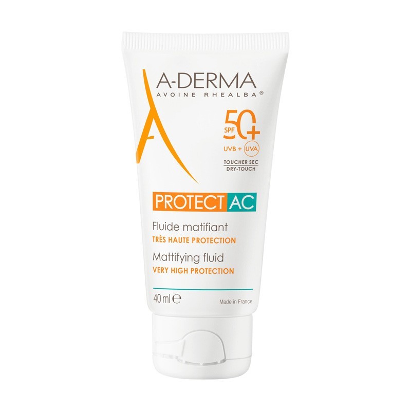 ADerma Protect AC Fluido Matificante Piel Grasa SPF50+ 40 ml ADerma Protect AC Fluido Matificante Piel Grasa SPF50+ 40 ml