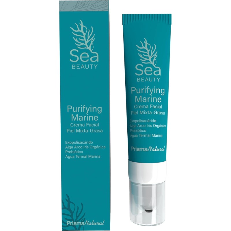 Sea Beauty Purifying Marine Crema Facial Mixta 50 ml Prisma Natural