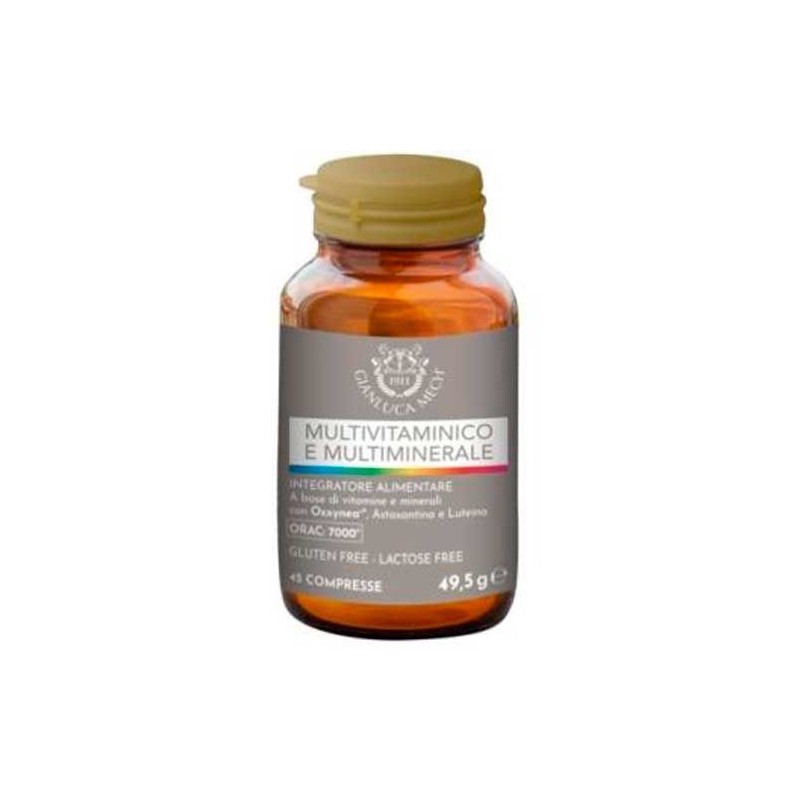 Gianluca Mech Multivitaminico y Multimineral 30 Comprimidos Gianluca Mech Multivitaminico y Multimineral 30 Comprimidos