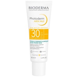 Bioderma Photoderm Akn Mat SPF30+ Pieles Grasas y Acneicas 40 ml