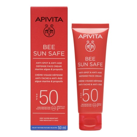 Apivita Bee Sun Safe Crema Antiedad Y Antimanchas Spf50 50 ml