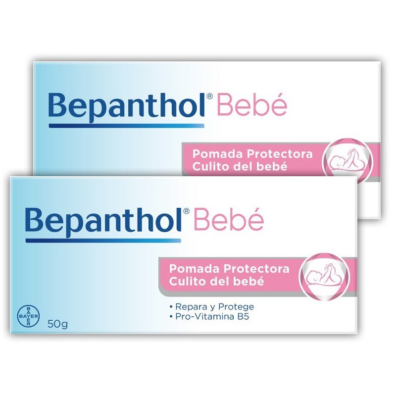 Bepanthol Protectora Bebe 50g + 50g Duplo Promocion