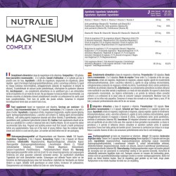 Nutralie Magnesio Complex Bisglicinato Y Citrato 120 Cápsulas + 120 Cápsulas Duplo
