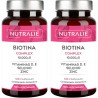Nutralie Biotina Con Vit D Y E  Pelo, Piel, Uñas 120 Cápsulas + 120 Cápsulas Duplo Promocion