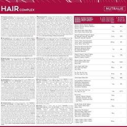 Nutralie Hair Complex +  Biotina 90 Cápsulas + 90 Cápsulas